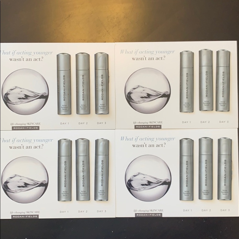 Rodan + Fields Active Hydration Serum Sample Cards